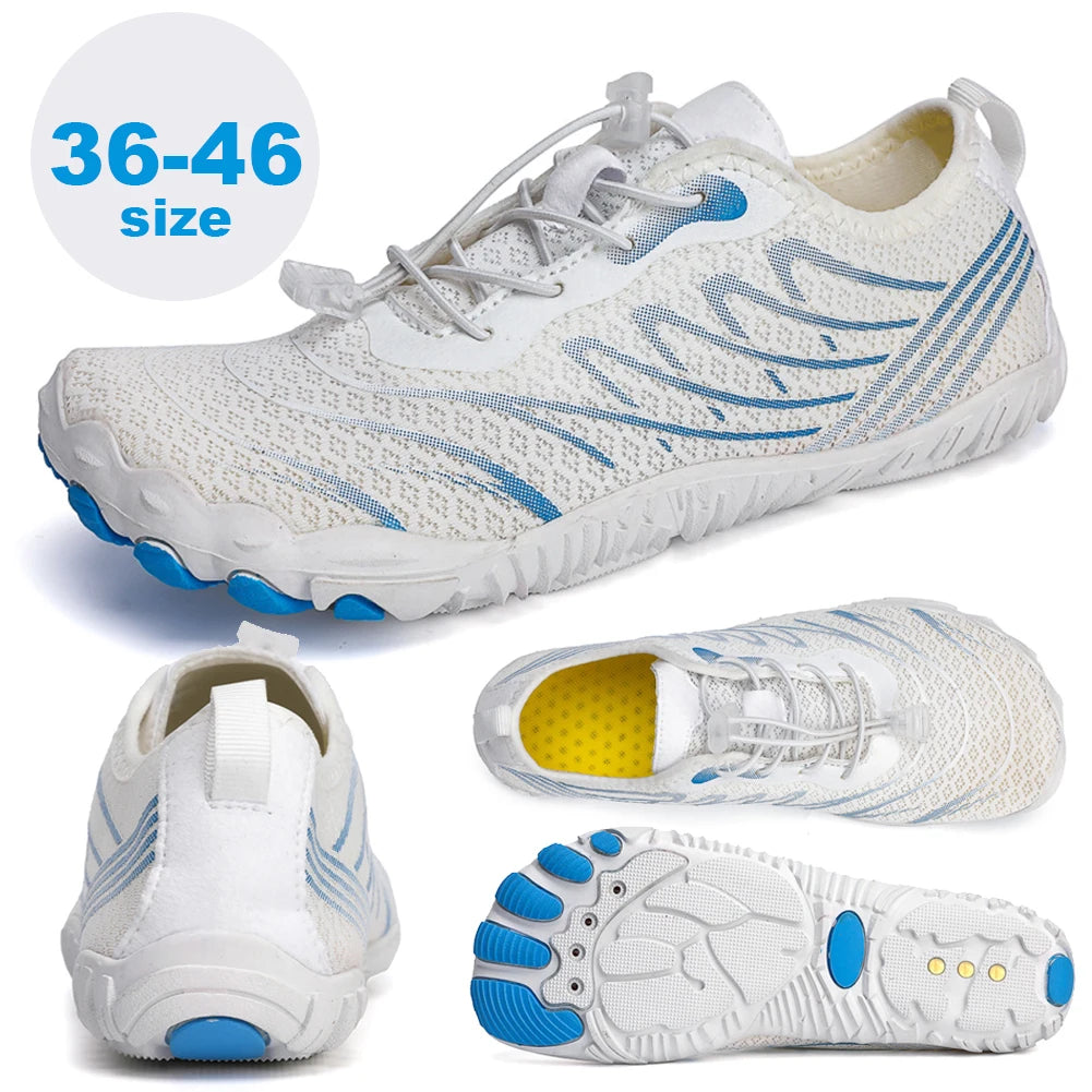 Grounding Shoes with Copper Breathable Aqua Shoes Quick-Dry Unisex Water Shoes Flexible Lightweight Barefoot Shoes for Outdoor