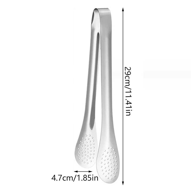 BBQ Food Tongs Barbecue Clips Stainless Steel Kitchen Accessories Cooking Outdoor Grilling Non-Stick Steak Clamp Baking Tool