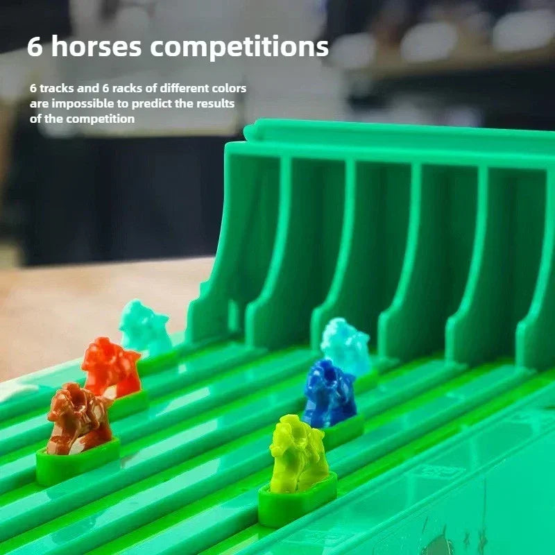 Classic Horse Racing Board Game Electric Activities Sports Tabletop Table Football Interactive Party Funny Toy Kid Adult Gift