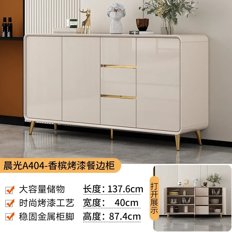 Luxury Storage Cabinet File Organizer White Living Room Cabinets Dresser For Bedroom Aesthetic Dressoir Kast Dresser Cabinet