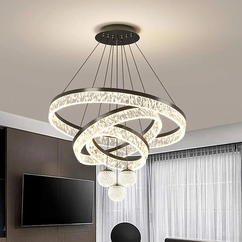 Modern home decor led lights pendant light lamps for living room Chandeliers for dining room hanging light indoor lighting