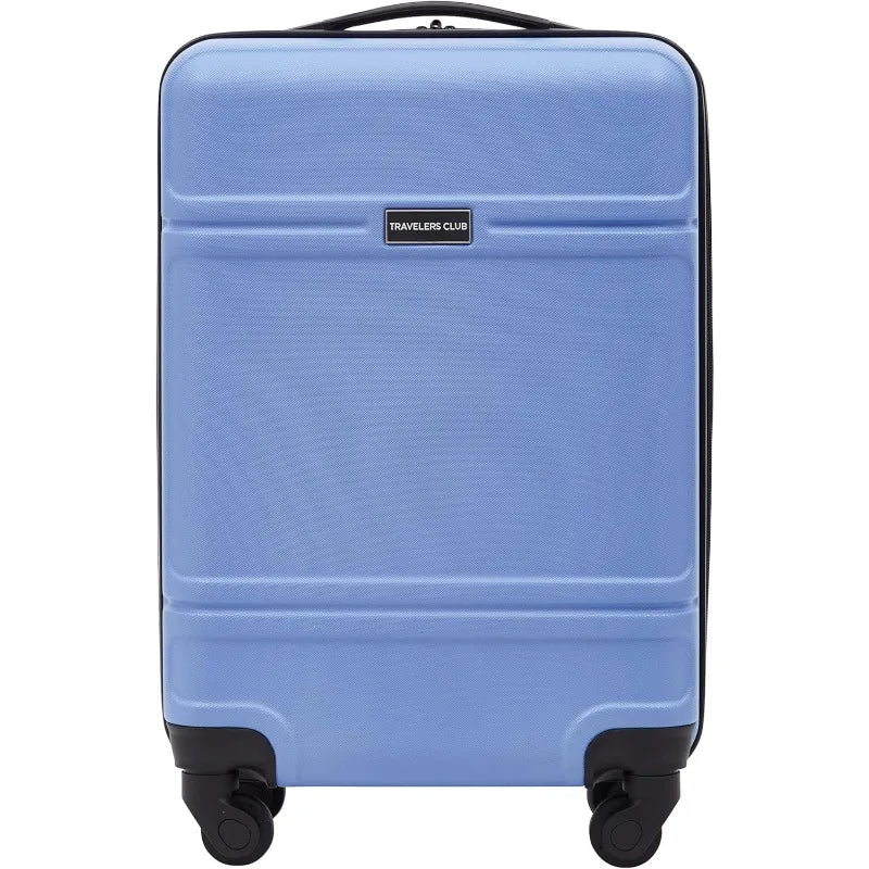 Skyline Spinner Luggage, Black, 20-Inch Carry-On