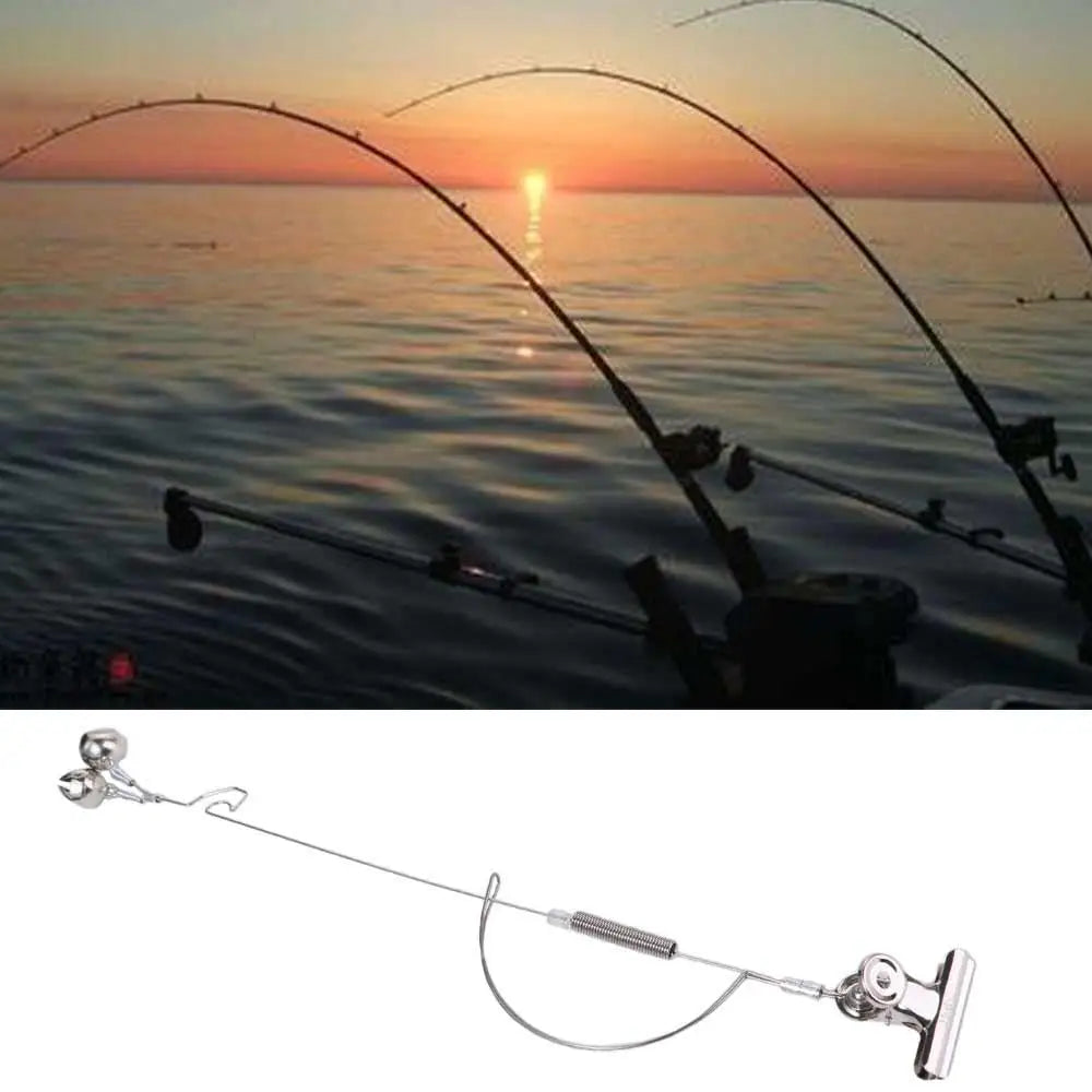 Fishing Equipment Stainless Steel Fishing Rod Bite Bait Alarm Anti-corrosion Anti-rust Easy To Use Durable Night Fishing