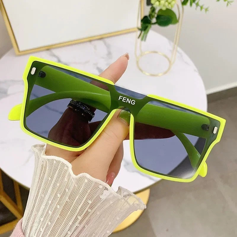 New Women Luxury SunGlasses Vintage Square Sun glasses Men Fashion Brand Designer Female Sunshade Eyewear UV400 Oculos De Sol