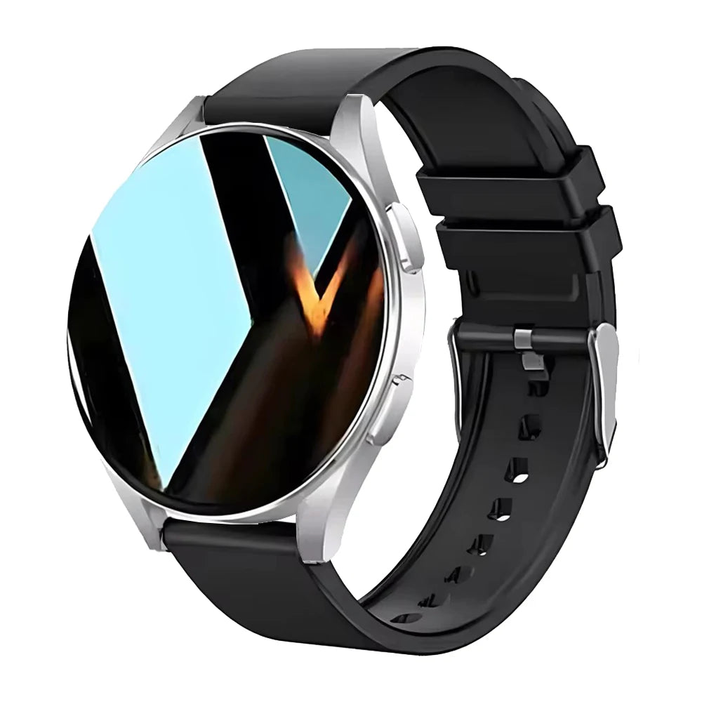 2025 New Smart Watch Women 1.28" Color Screen Bluetooth Call Heart Rate Health Monitoring for Samsung Watches 6 Pro Update