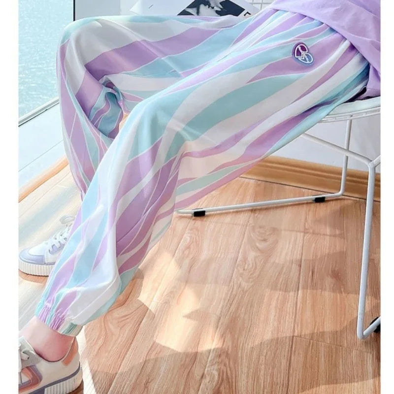 2025 Girls' Sportswear Set Summer Casual Short Sleeve Outfit | Trendy Two-Piece Clothing for Teen Girls 12-15 Years Fashionable