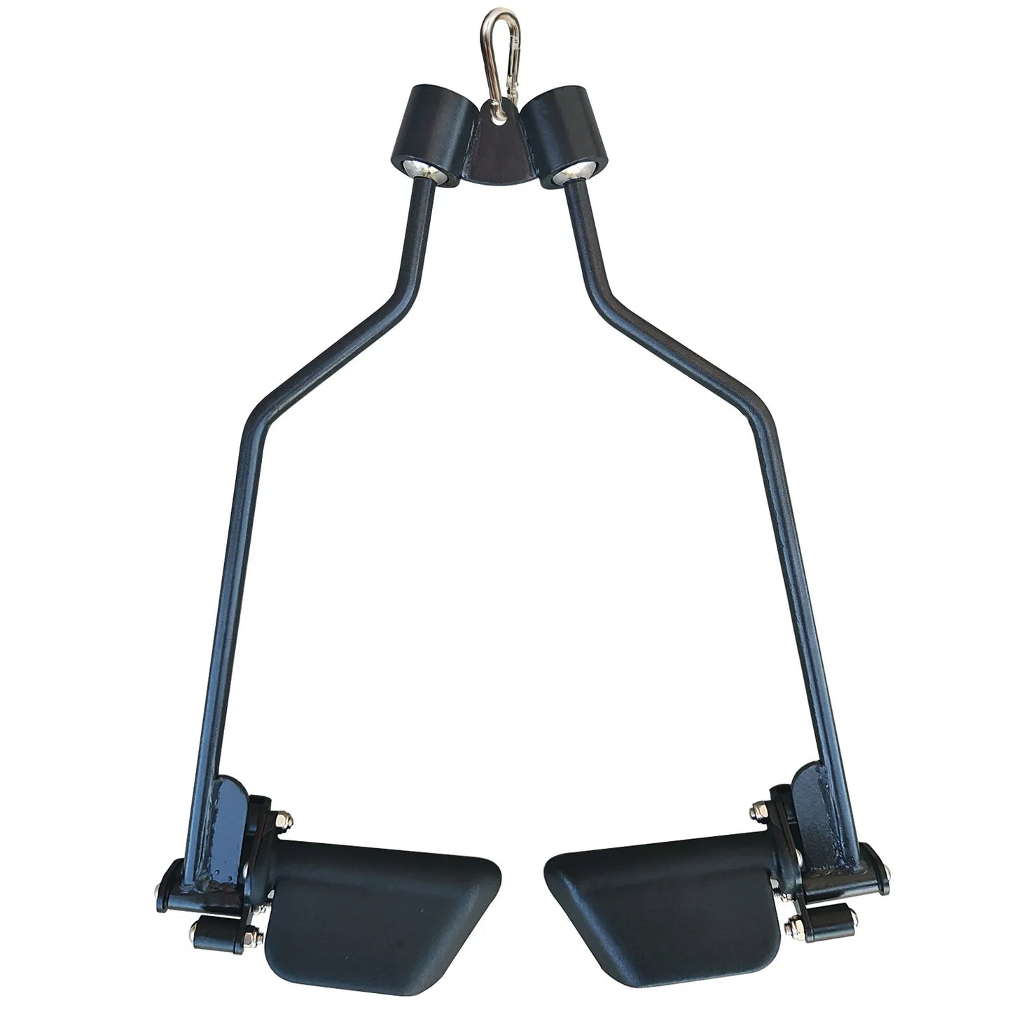 Adjustable Lat Pull down Bar, Cable Machine Attachments for Gym, Home Gym Fitness T-bar Row Pulldown Attachments, Wide Grip