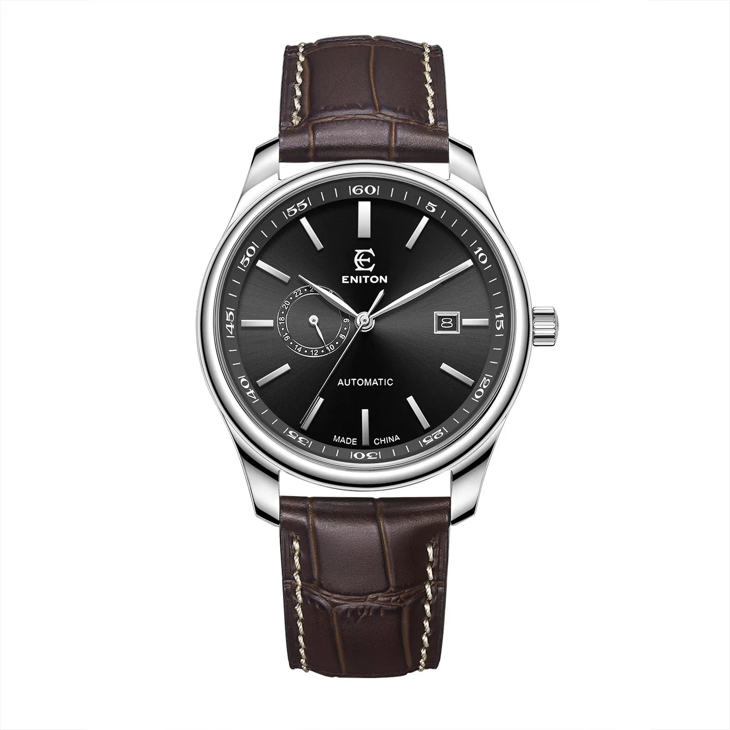 ENITON 41mm Watches male 8217 Movement Men's Watch Business luxury watches man Fashion mens watch mechanical Watches for men