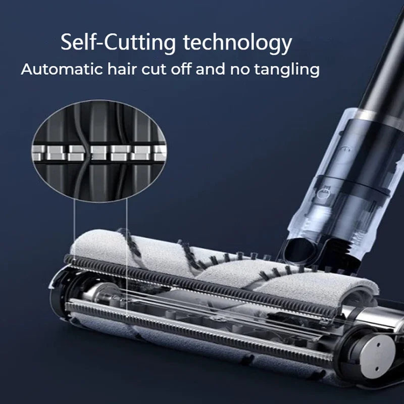 SHUNZAO Z15 Pro Dry and Wet Vacuum Cleaner 210AW Strong Suction Cordless Vacuum Cleaner Wet and Dry Mopping Machine