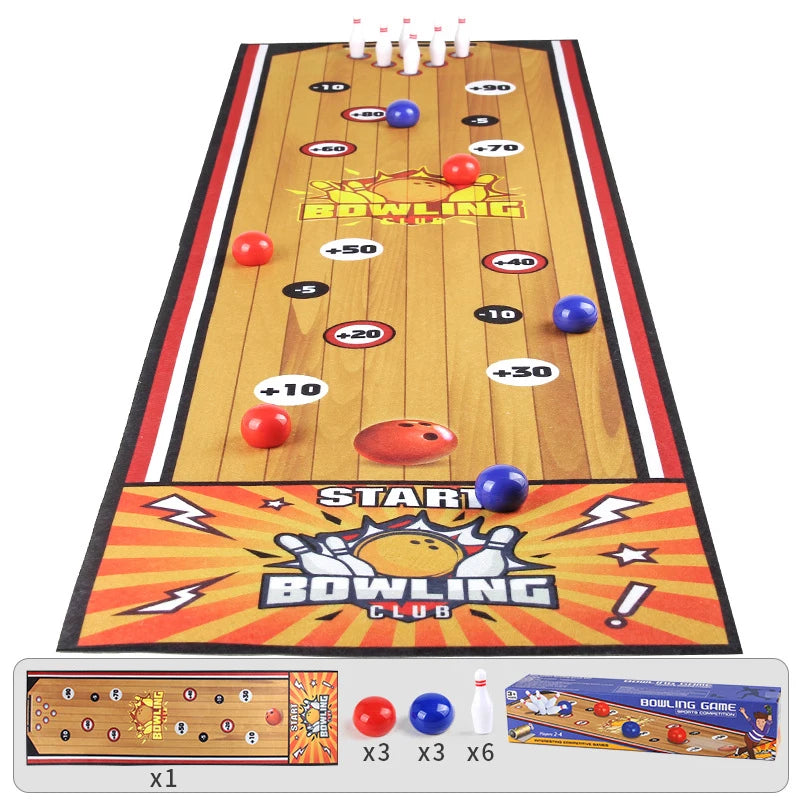 Children Interactive Social Board Games Curling Soccer Bowling Table Games Mat Family Friend Party Fun Indoor Sport Toys for Kid