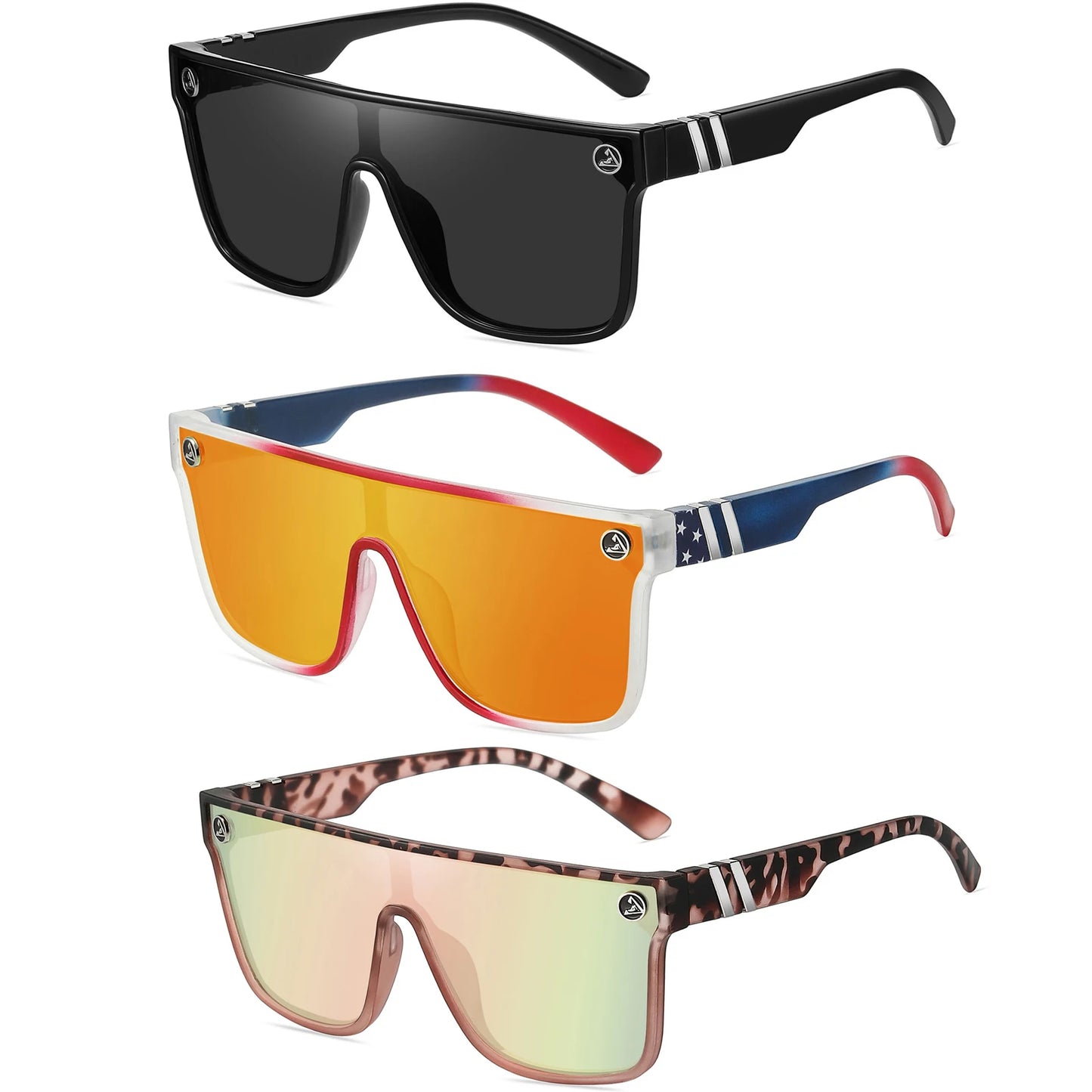 Brand New Sunglasses Men Women Sun Glasses Fishing Eyewear UV400 Cycling Hiking Baseball Softball Outdoor Sport Goggles