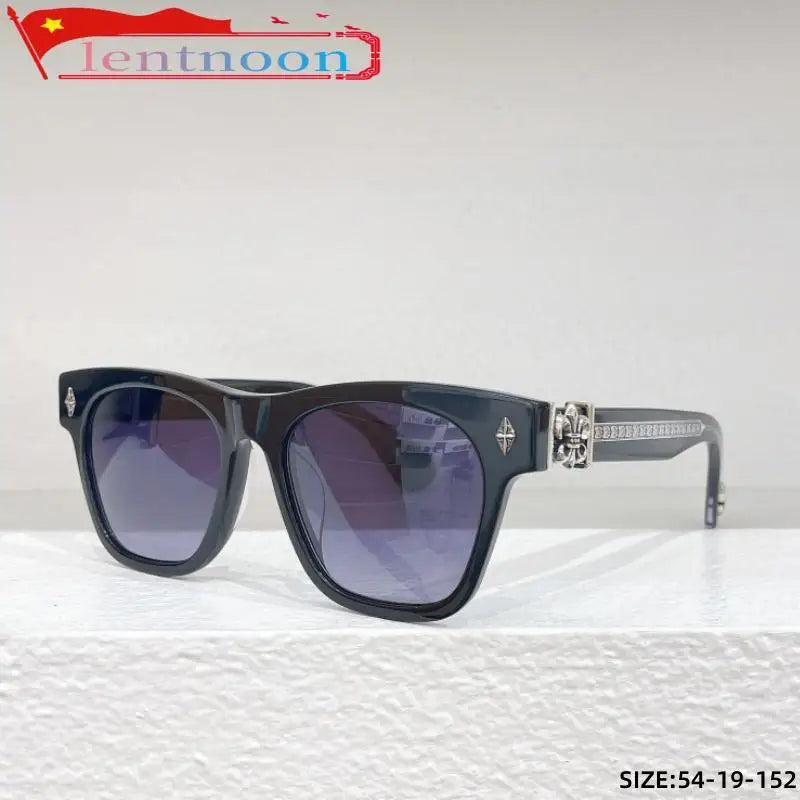 Women Sunglasses Luxury Brand Designer Classic Retro Personality Acetate Large Frame Outdoor Sun Glasses UV400