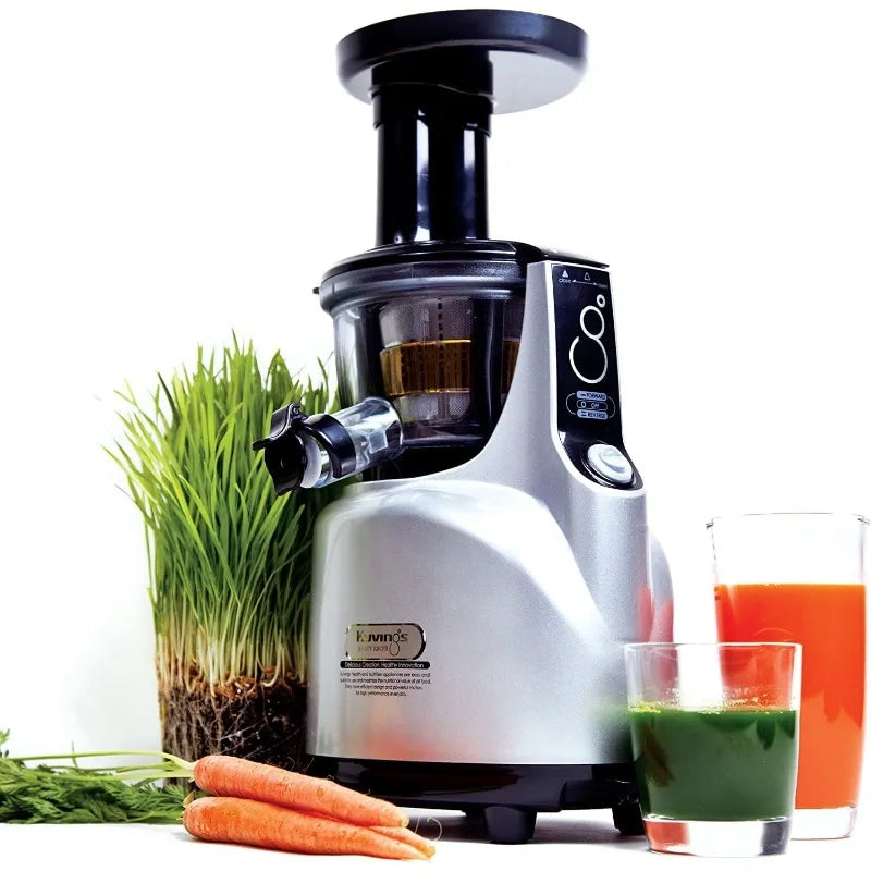 Kuvings Silent Juicer SC Series With Detachable Smart Cap, Silver Pearl