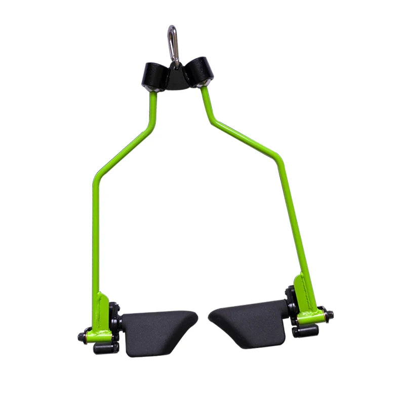 Adjustable Lat Pull down Bar, Cable Machine Attachments for Gym, Home Gym Fitness T-bar Row Pulldown Attachments, Wide Grip