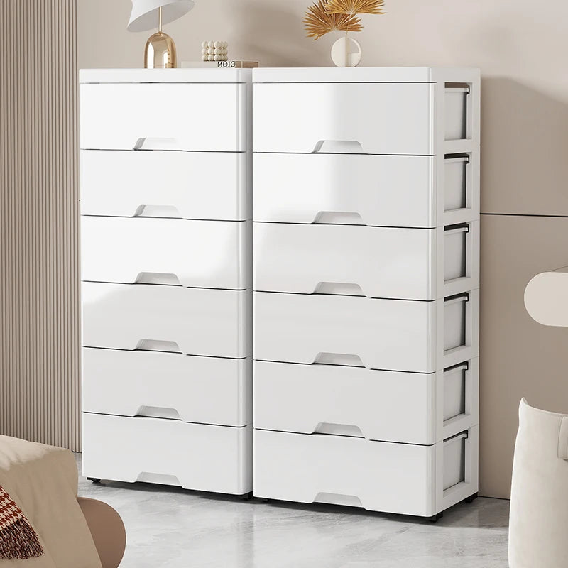 Storage cabinet with 3/4/5/6 drawers for Decoration home organizing Classification cosmetics and kitchen items Organize containe