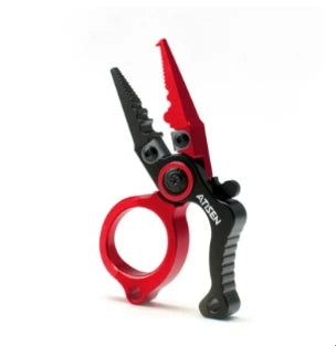 Stainless Steel Fishing Pliers Fishing Hook Remover Saltwater Resistant Braided Line Cutter Scissors Fishing Equipment