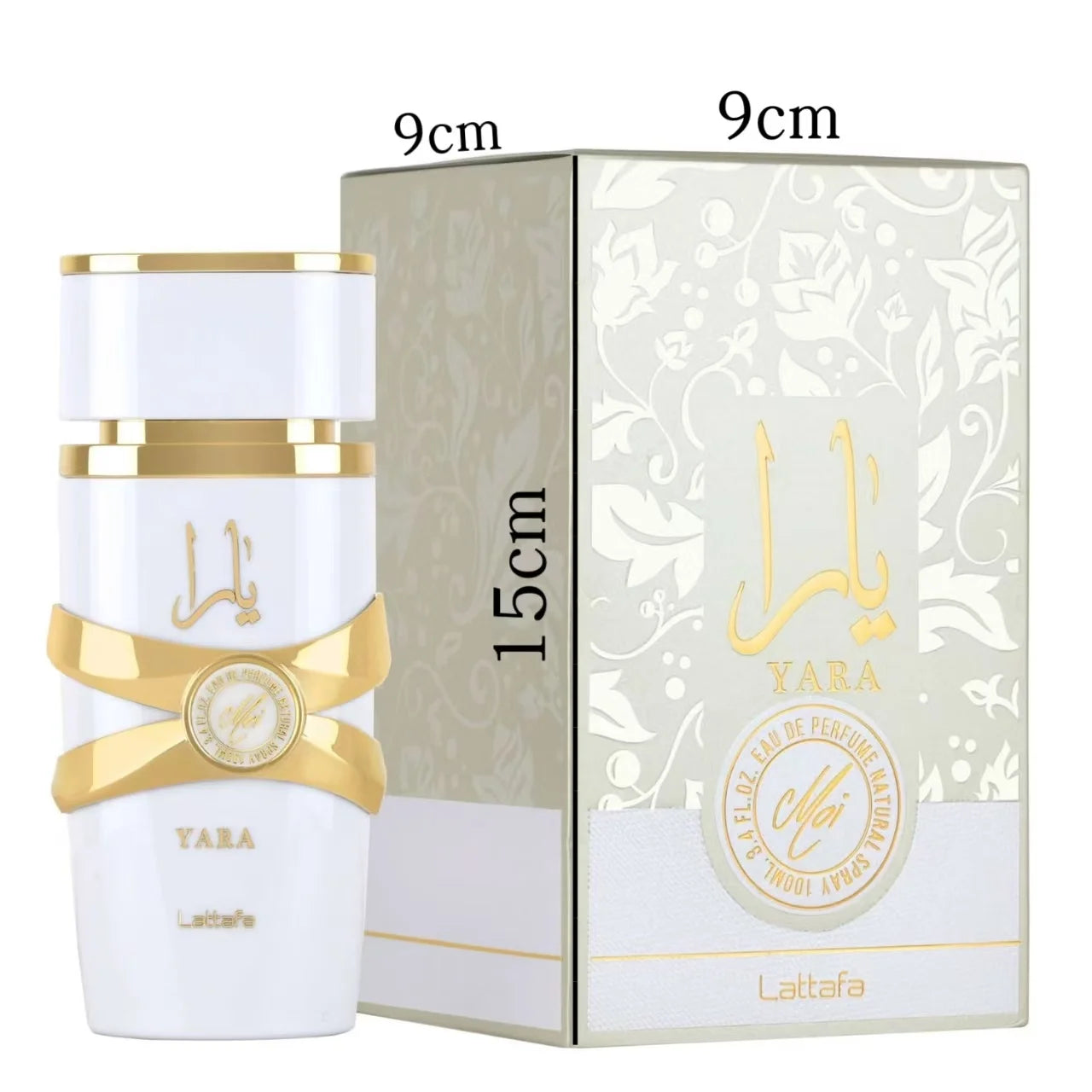 Yara Moi - Floral, Fruity, Gourmand - Eau de Parfum Long-Lasting Fragrance for Women, 3.40 Ounce / 100 ml