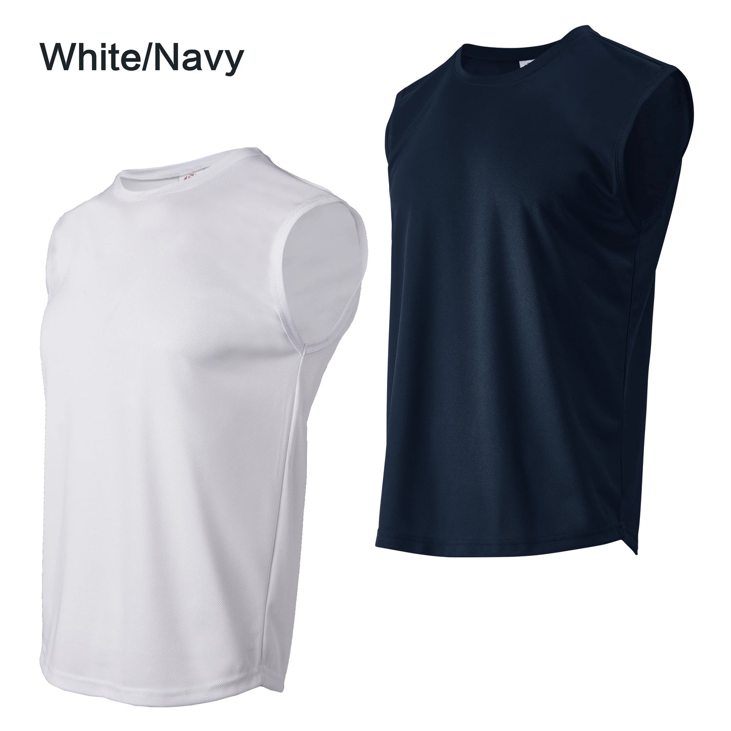 Summer men's outdoor fitness vest solid color top T-shirt casual sports basketball shirt