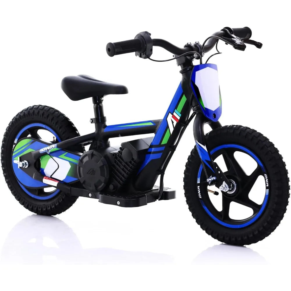 Electric Dirt Bike for Kids, 170/340W Electric Motorcycle Up to 10/12MPH,Electric Balance Bike for Ages 3-6/5-12