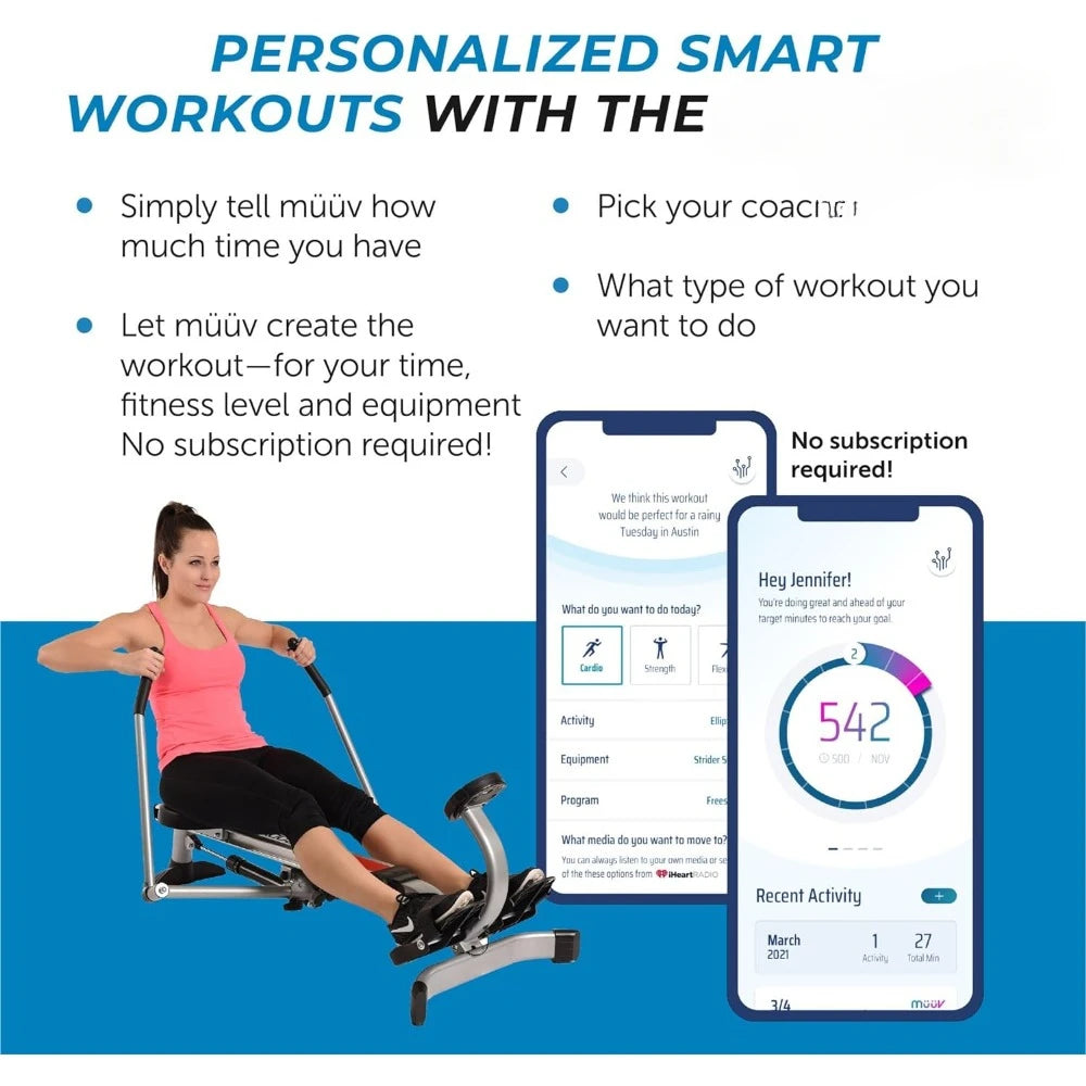 Excercise Exercise Machine Fitness Home Gym Equipment Rowing Machine for Exercises Air Rower Large Body Building Sports