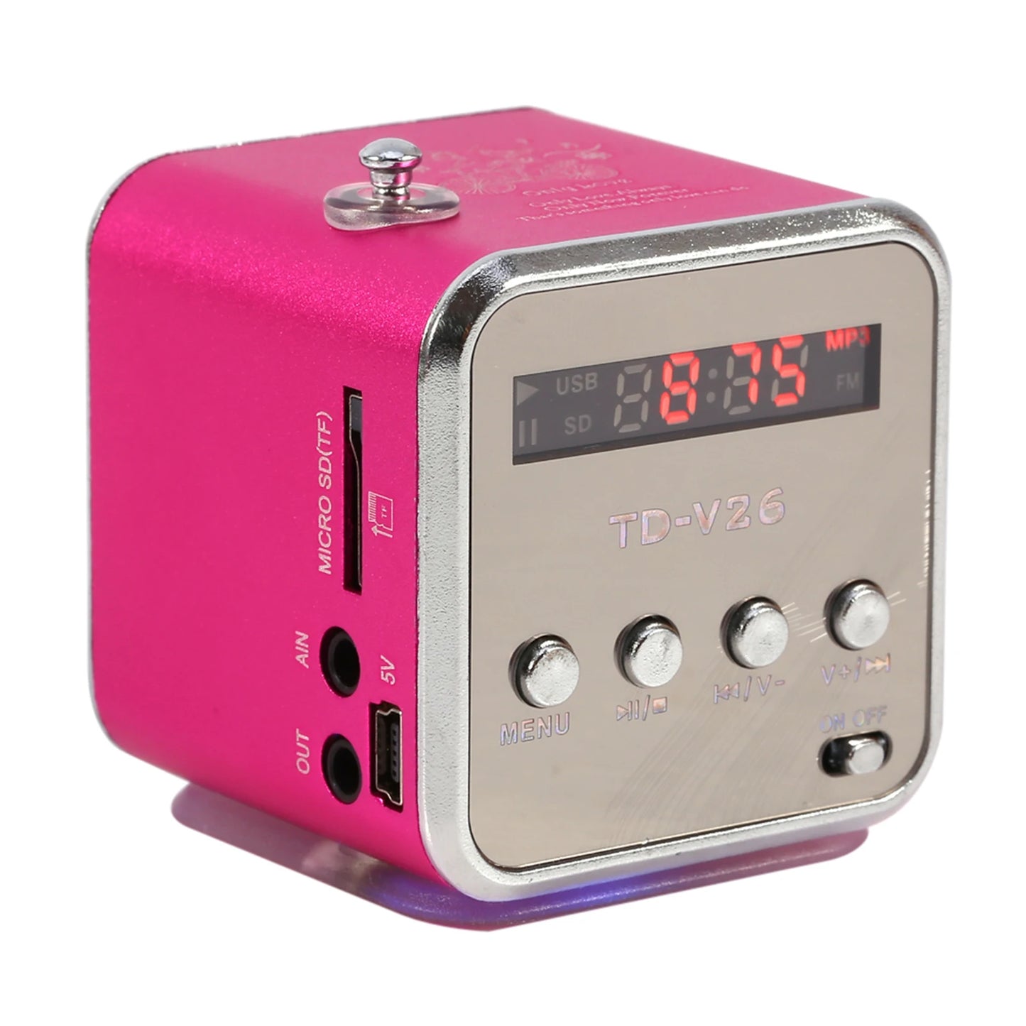 Music Player Speaker Music Player Speaker Music Player Portable FM Radio PC Fashion Support TF Card and U Disk