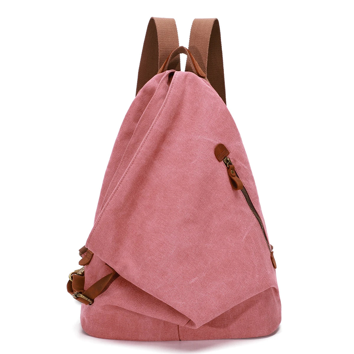 KL928 Canvas Vintage Backpack – Large Casual Daypack Outdoor Travel Rucksack Hiking Backpacks for Men Women