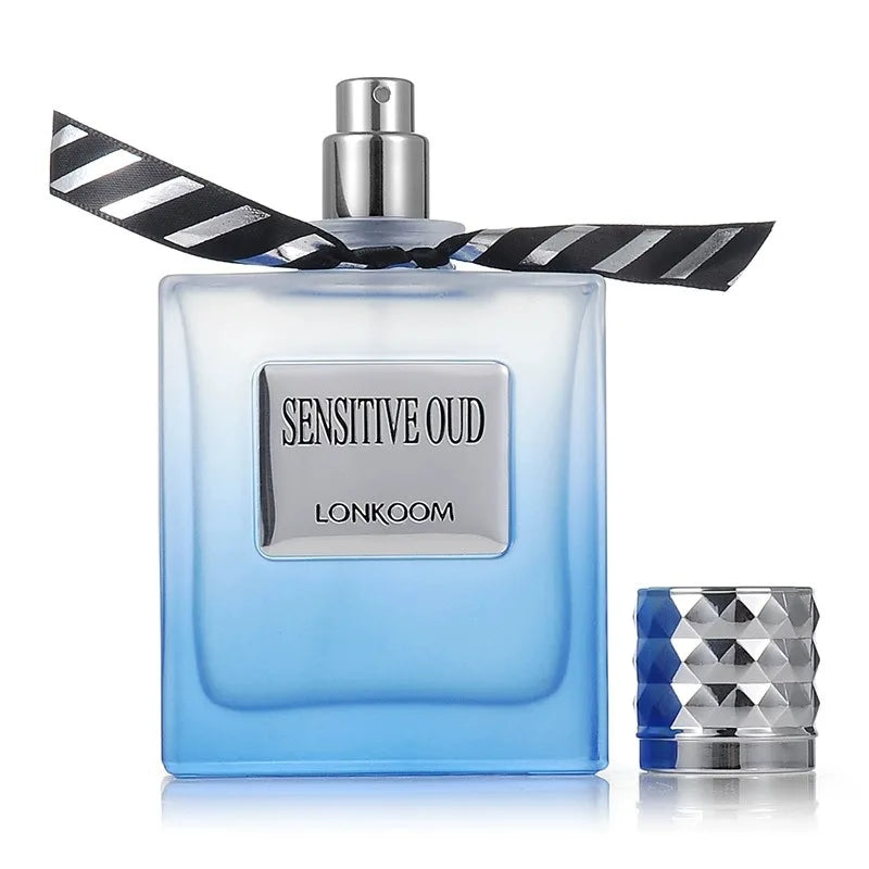 100ml Black Oud Perfume Men's Eau De Toilette Luxury Mysterious Oud Woody Long-Lasting Parfum Fragrance Cologne