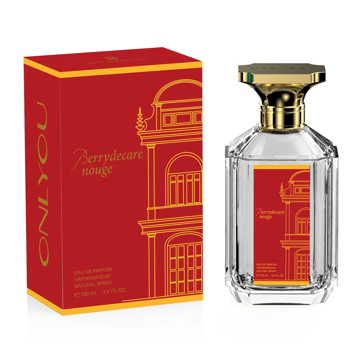 100ML 3.4FL.OZ Saffron Perfume for Women - Bacc R.oug 540 Eau de Parfum, Oriental Woody Notes Fragrance spray
