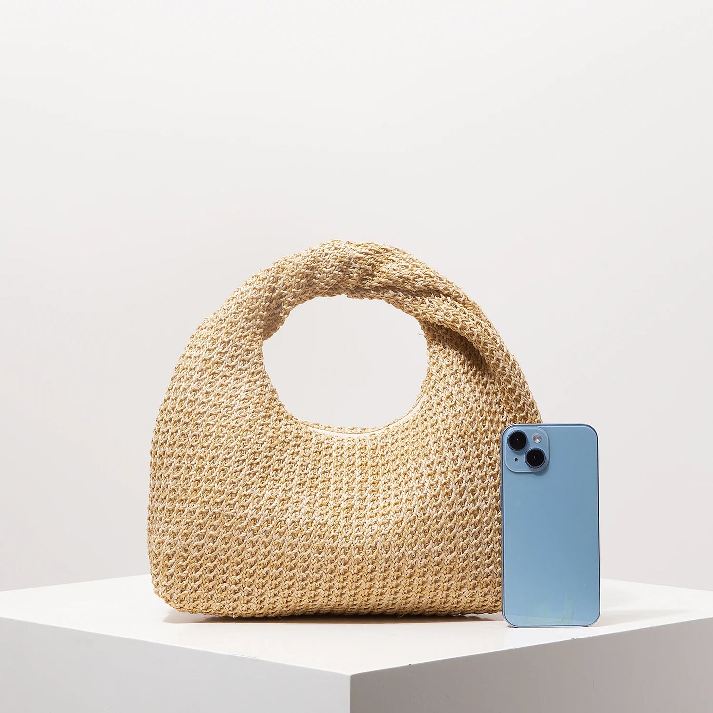 Fashionable Pleated Straw Bag,Boho Beach Bags For Women,Premium Style Tote Bags For Ladies,Holiday Outfits,Travel Must Haves