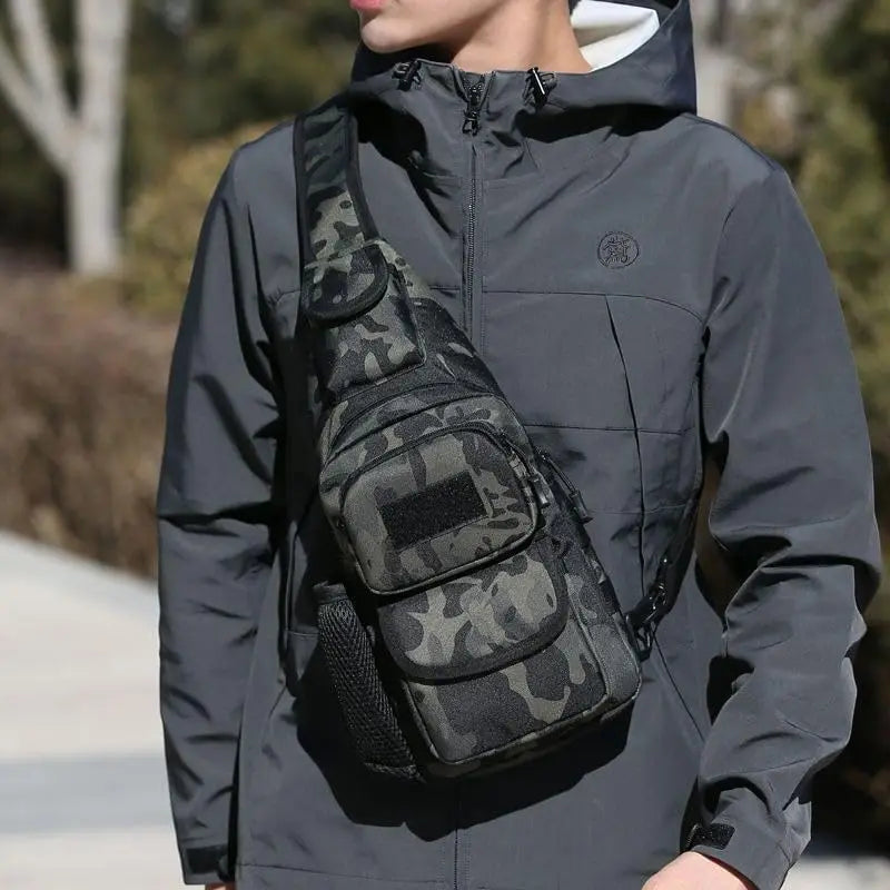Men's inclined backpack, lightweight skiing inclined backpack, lightweight hiking day bag