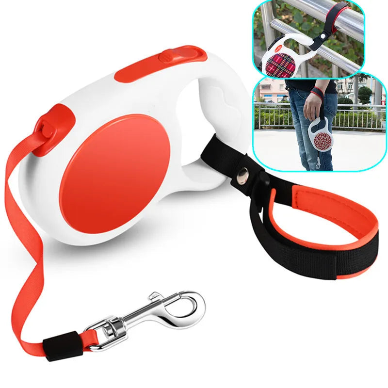 Dog Leash Hands Free Leash Bracelet Dog Accessories Adjustable Dogs Leash Bracelet Ring Dogs Walker Accessories Pet Supplies