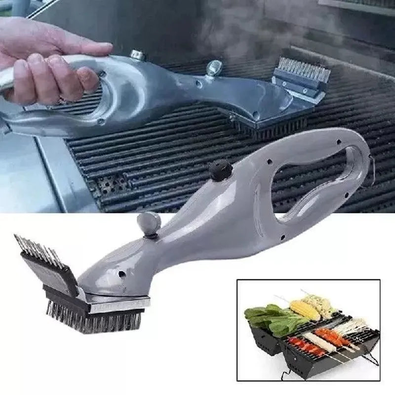 Barbecue Grill Outdoor Steam Cleaning Brushes BBQ Cleaner Suitable For Charcoal Scraper Gas Accessories Cooking Kitchen Tool