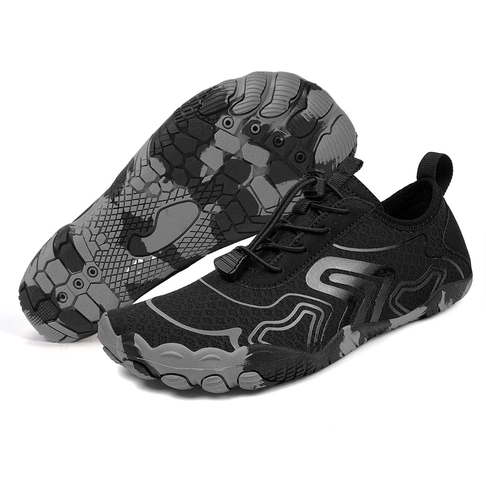 Unisex Water Shoes Barefoot Beach Shoes Quick Drying Breathable Gym Sneakers Ergonomic Casual Swimming Shoes for Men Women