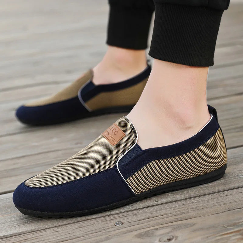Shoes Men Loafers driving Fashion Boat Footwear Man Brand canvas Moccasins Men'S Shoes Men Comfy Drive Men's Casual Shoes