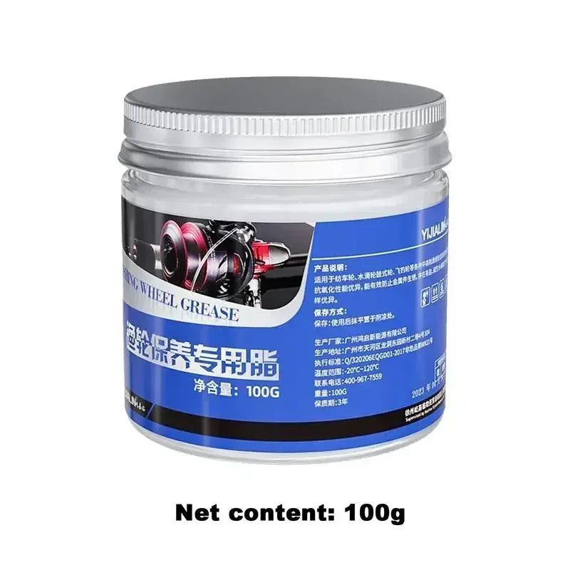 Fishing Reel Grease Kit Grease 100g Fishing Reel Oil Effective Care Accessories Fishing Reel Lubricant