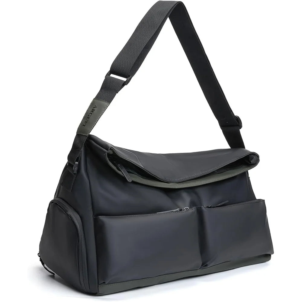 Durable Sports Gym Bag with Wet Pocket Shoe Compartment Travel Yoga Swimming Fitness Duffle Men Women