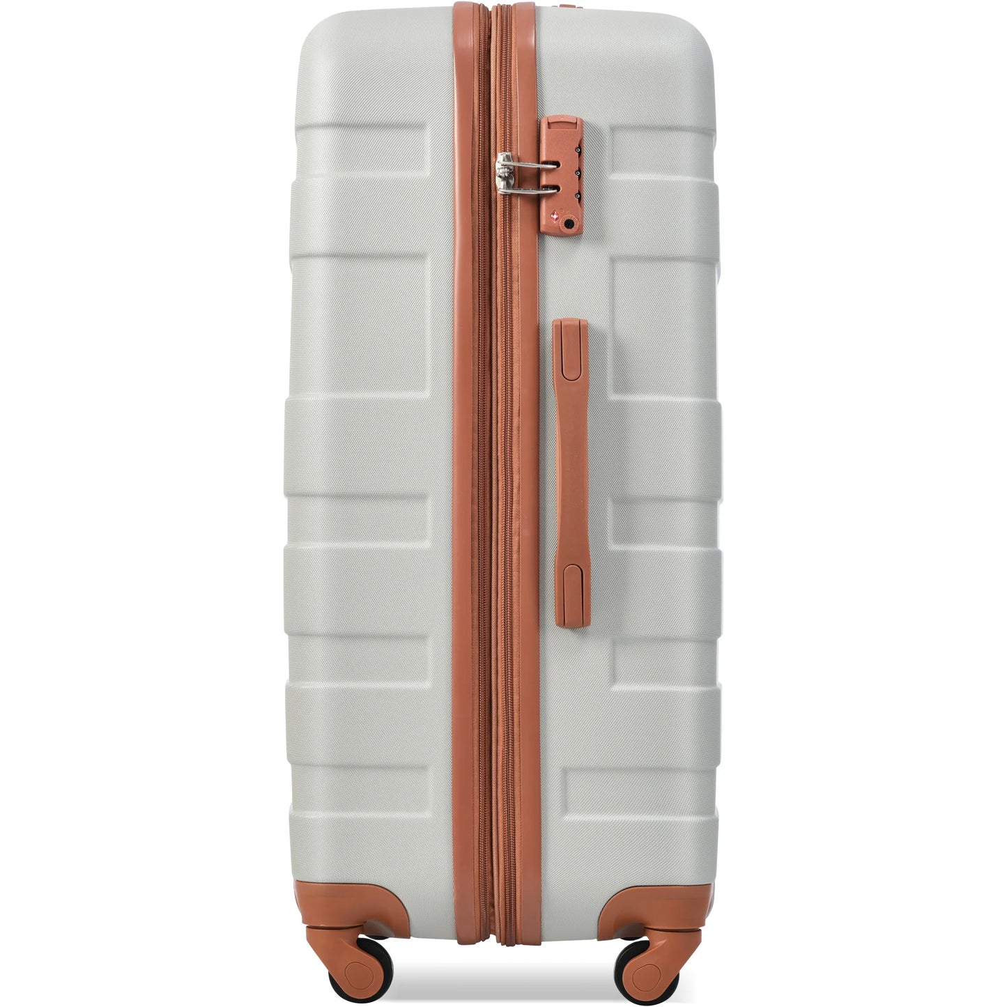 3Pcs Luggage Set 20'' Airline Certified Carry-on 24'' And 28'' Expandable Hardshell Luggage Lightweight Spinner Wheels Suitcase