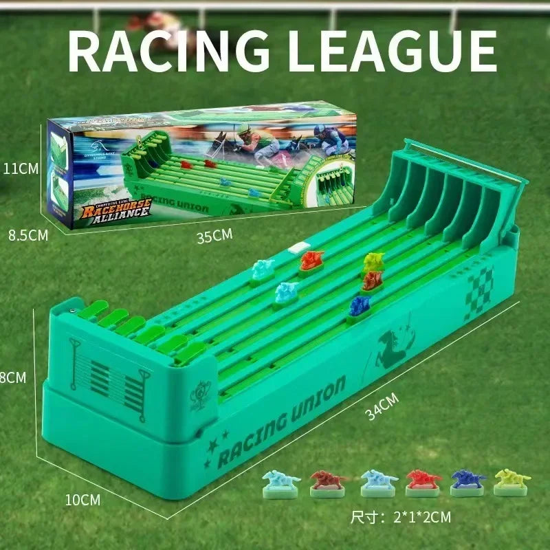 Classic Horse Racing Board Game Electric Activities Sports Tabletop Table Football Interactive Party Funny Toy Kid Adult Gift
