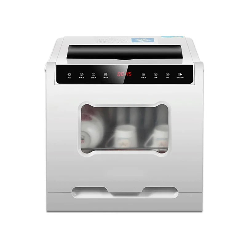 UK/EU Standard Countertop Dishwasher - Easy Installation Mini Compact Fully Automatic Home Dishwasher