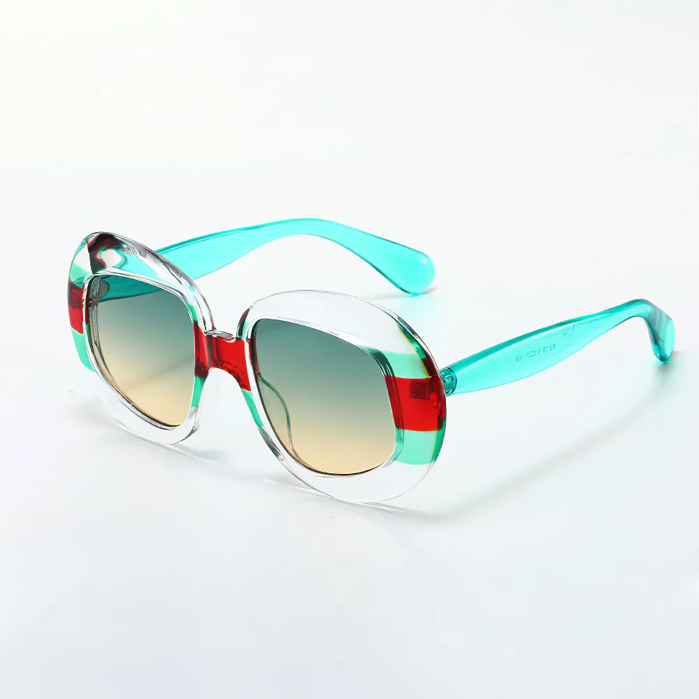 2024 New Sunglasses for Men Women Trendy Sun Glasses Goggle Man Brand Designer Circular Glasses Shades Female Eyewear Sunglasses
