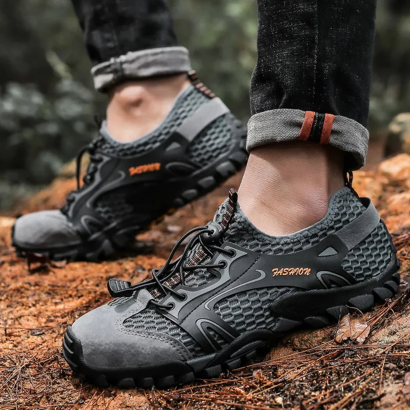 Outdoor Anti-slip Wear-resistant Shoes for Men Hiking Shoes Jogging Trekking Sneakers Fast Zapatos Outdoor Hombre Invierno