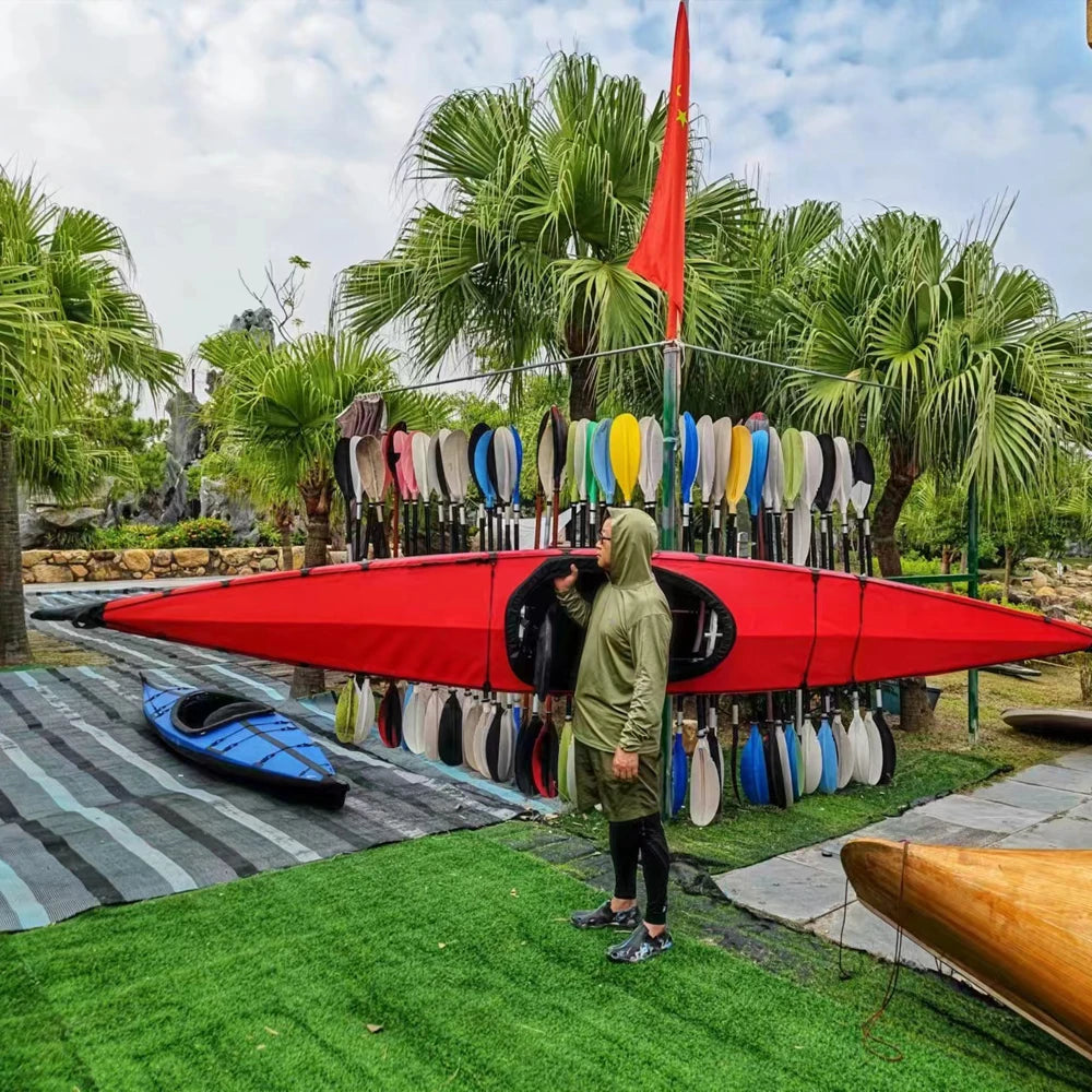 PengYi Folding Kayak, Aluminum Alloy Frame, Sea Kayak for Feathercraft, Yu-45 Skin