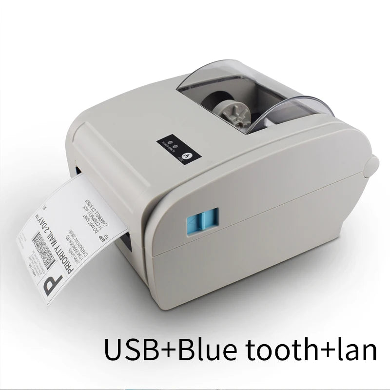 Multifunctional Thermal Printer with USB, LAN and Bluetooth Connectivity Compatible with CPCL/ESC/POS, and Featuring Low Latency