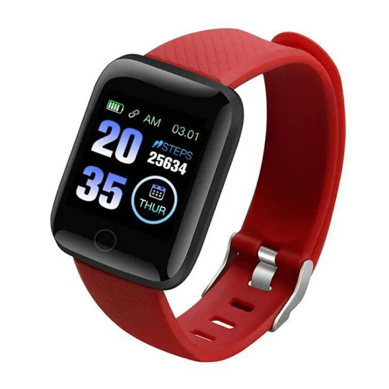 116 Plus Smart Bracelet Waterproof Smart Watch Step Counting Multi Sport Mode Message Reminder Heart Rate Monitor Blood Pressure