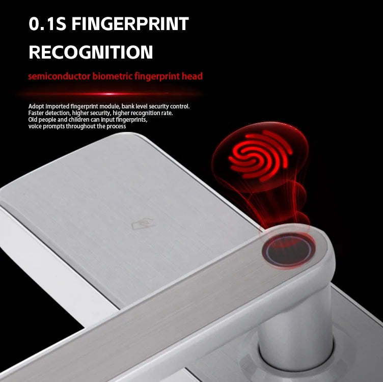 Home Security System Smart Locks Hotel Lock System Front Door Locks WiFi Zigbee