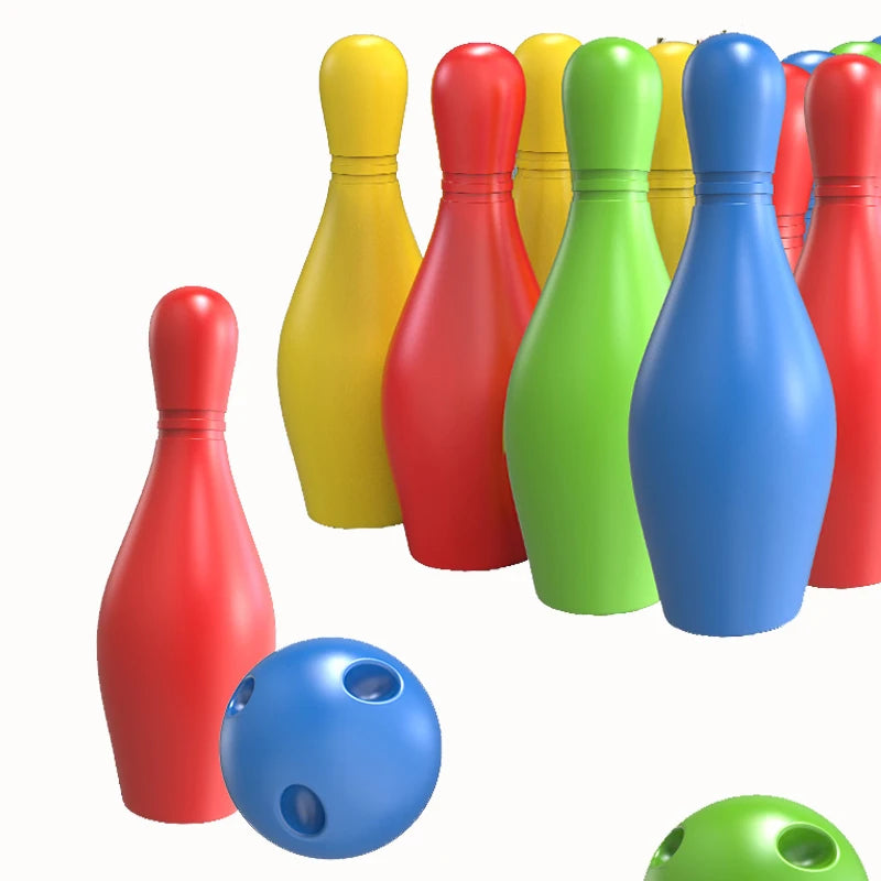 11-20cm Bowling Parent-child Indoor and Outdoor Sports Interactive Game Funny Baby Bowling Set Interaction Leisure Toys for Kids
