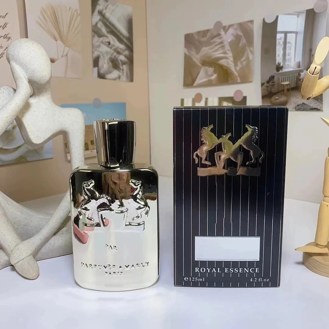 125ml Mens Cologne Long-lasting Fragrance Clinton Royal Essence for Dating Business and Gift EDP Solemn Premium Gift Box Perfume