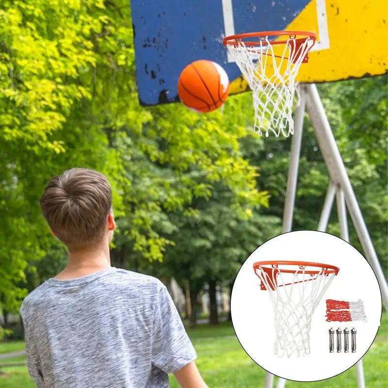 Mini Basketball Hoop Indoor Small Basketball Hoop Goal Standard Rim Door Wall Mounted For Kids Adults Basketball Exercise