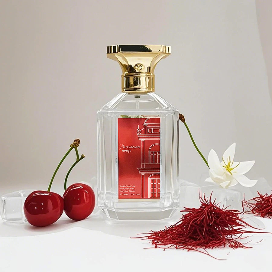 100ML 3.4FL.OZ Saffron Perfume for Women - Bacc R.oug 540 Eau de Parfum, Oriental Woody Notes Fragrance spray