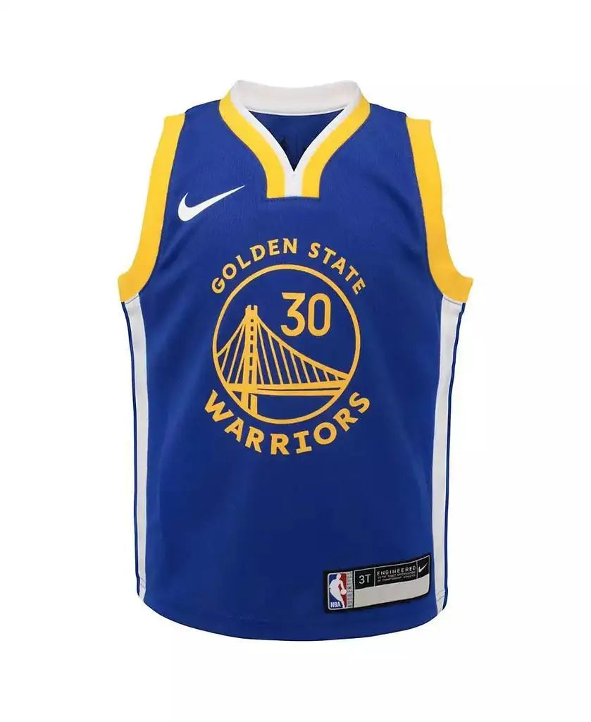 Nike | Toddler Boys and Girls Stephen Curry Royal Golden State Warriors Swingman Player Jersey - Icon Edition